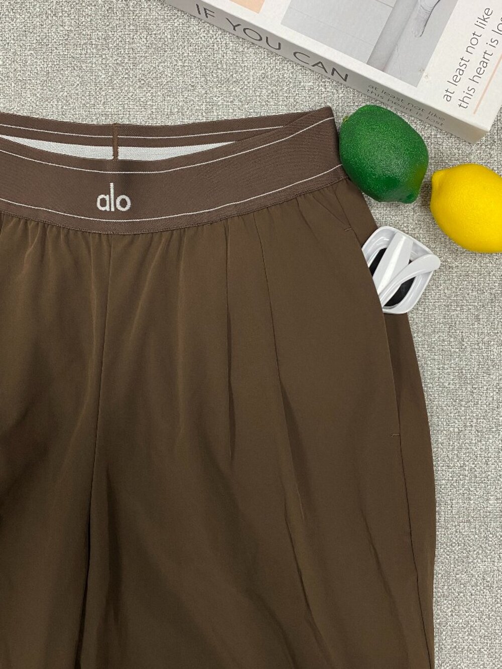 Espresso Brown🐑ALO Yoga Suit Up Wide Trouser💗Regular-30” Inseam,Chic,Unused - Picture 3 of 8